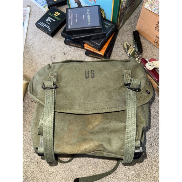 VIETNAM WAR US Army Field COMBAT M-1956 BUTT PACK Dated 1962 - Picture 1 of 8